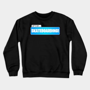 Fortnite - Skateboard Sticker Spoof Crewneck Sweatshirt